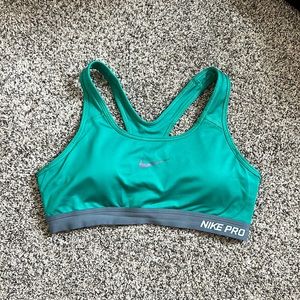 Nike Teal Sports Bra